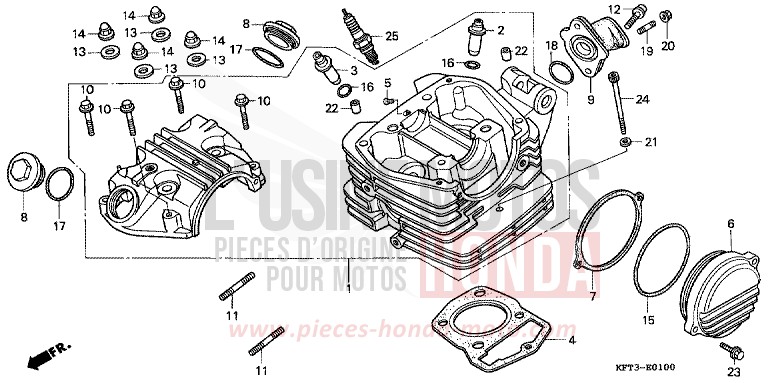 ZYLINDERKOPF von City Fly CORSA GREEN (G163E) von 1998